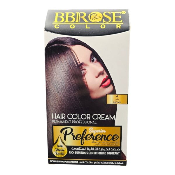 BBROSE PREFERENCE TEINTURE N*4