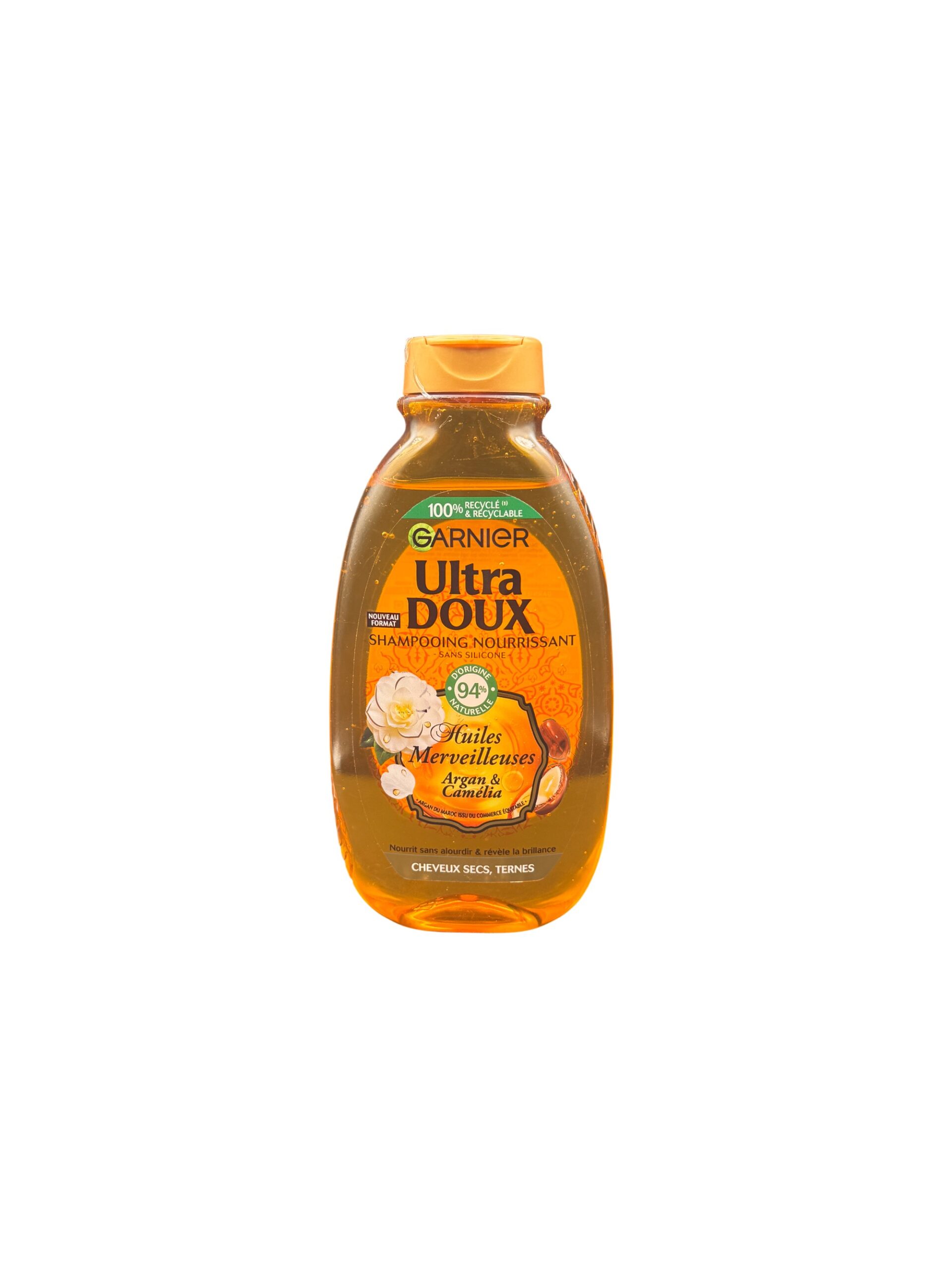 Photo00366271 GARNIER ULTRA DOUX SHP HUILE MERVEILLEUSES 300ML – Image 1
