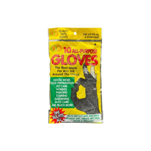 10 ALL PURPOSE GLOVES