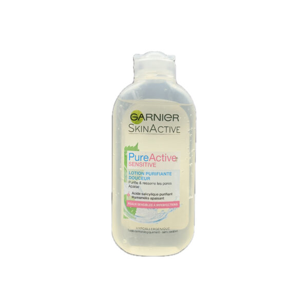 GARNIER LOTION PURIFIANTE PURE ACTIVE SENSITIVE 200ML
