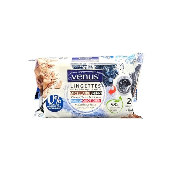 VENUS LINGETTES MICELLAIRE 20U