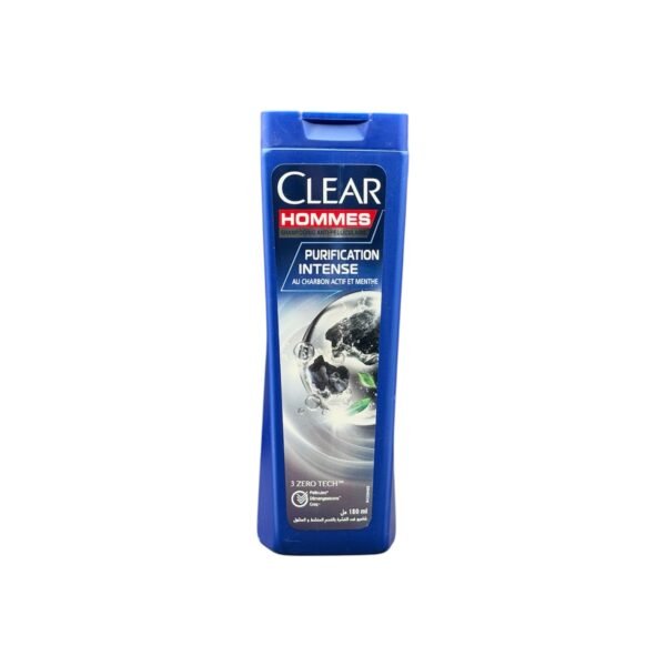 CLEAR HOMME SHP ANTI-P PURIFICATION INTENSE CHARBON 180ML