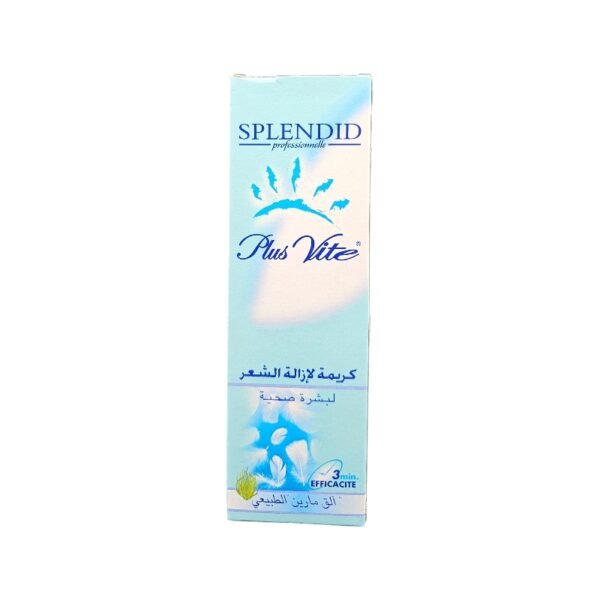 SPLENDID PLUS VITE CREME DEPILATOIRE ALGUE MARINE 100ML *BLEU*