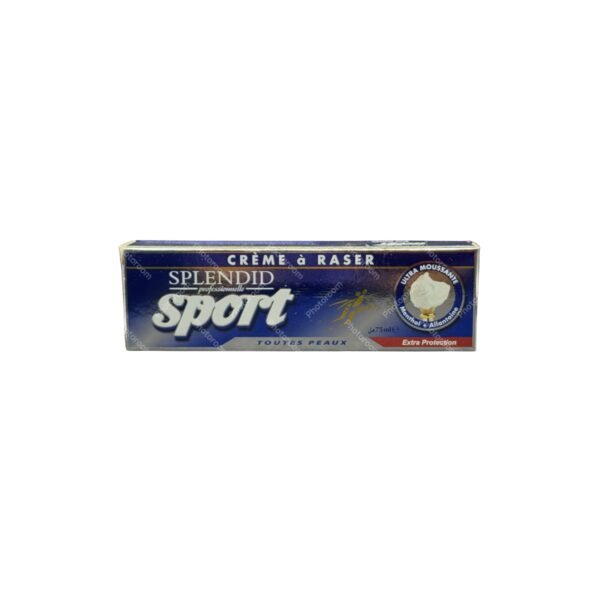 SPLENDID SPORT CREME A RASER 75ML *BLEU*