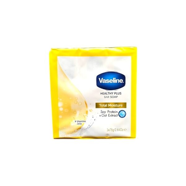 VASELINE SAVON TOTAL MOISTURE  *JAUNE* 75G