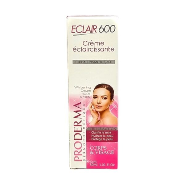 PRODERMA ECLAIR600 CREME ECLAIRCISSANTE 30ML 01/22