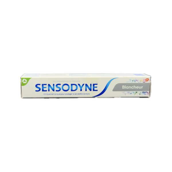 SENSODYNE DENTIFRICE BLANCHEUR 75ML *GRIS*