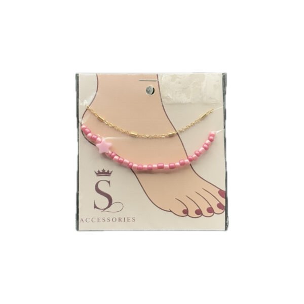 S ACCESSOIRES BRACELETS DE CHEVILLE 2PCS