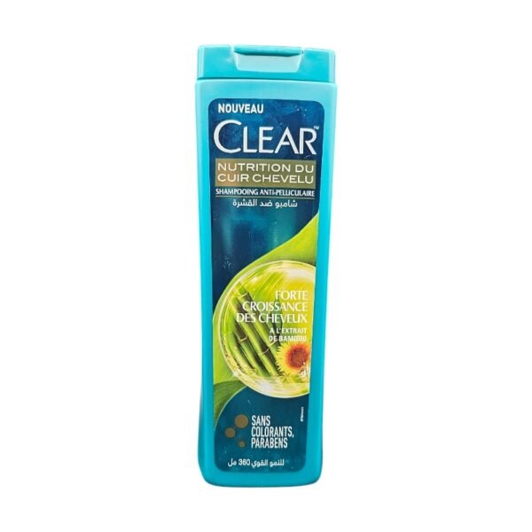 CLEAR SHP FORTE CROISSANCE DES CHEV BAMBOU 360ML