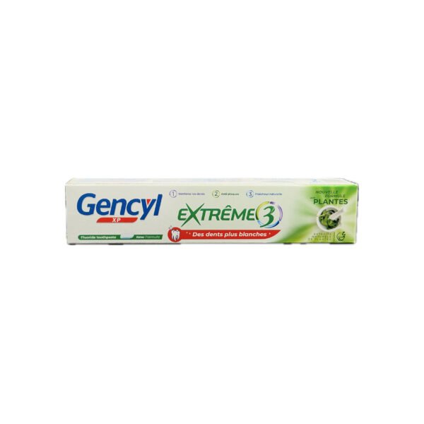 GENCYL DENTIFRICE EXTREME 3 PLANTES 75G