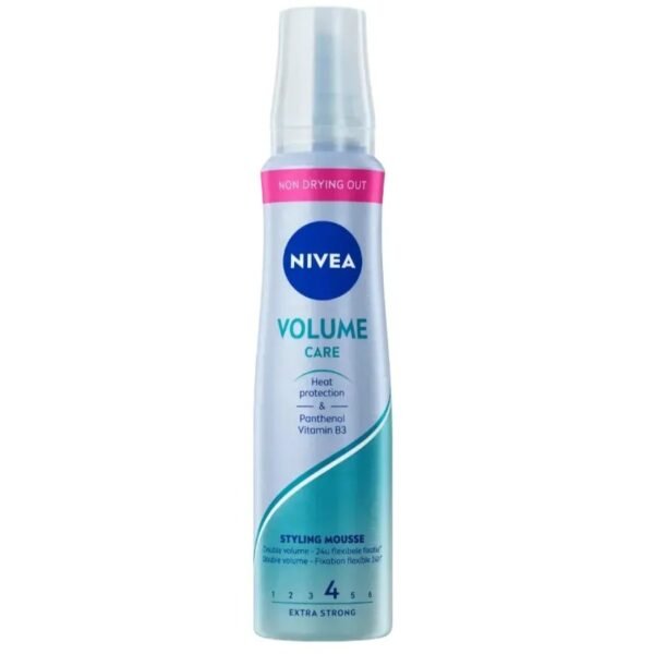 NIVEA VOLUME CARE STYLING MOUSSE N*4 150ML