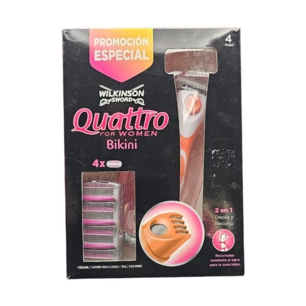 WILKINSON QUATTRO TENDEUSE 2EN1