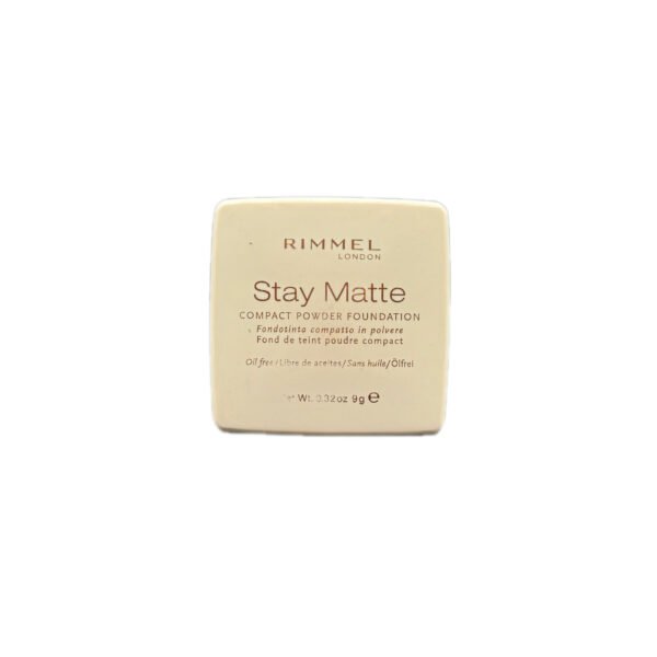 RIMMEL LONDON STAY MATTE  FDT POUDRE COMPACT 9G