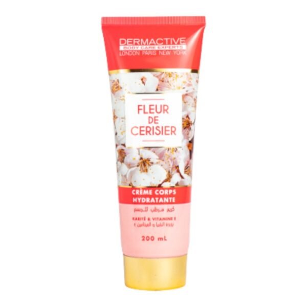 DERMACTIVE CREME CORPS FLEUR DE CERISIER 200ML