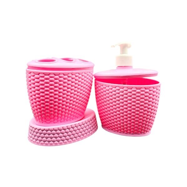 TURKIA PLAST KIT SALLE DE BAIN 3PCS