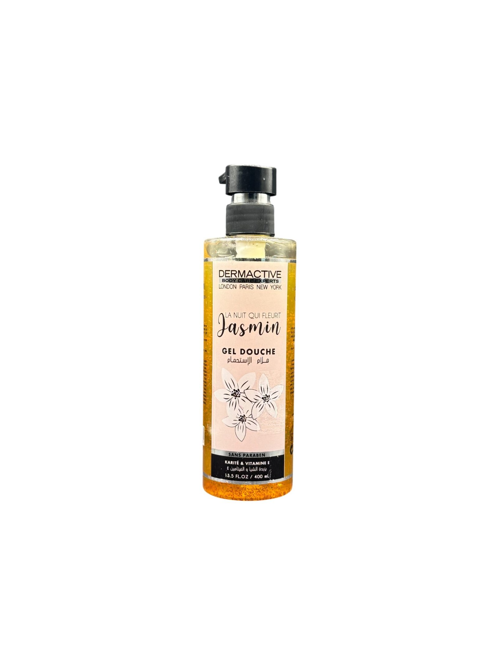 Photo00372447 DERMACTIVE GELD LA NUIT QUI FLEURIT JASMIN 400ML – Image 1