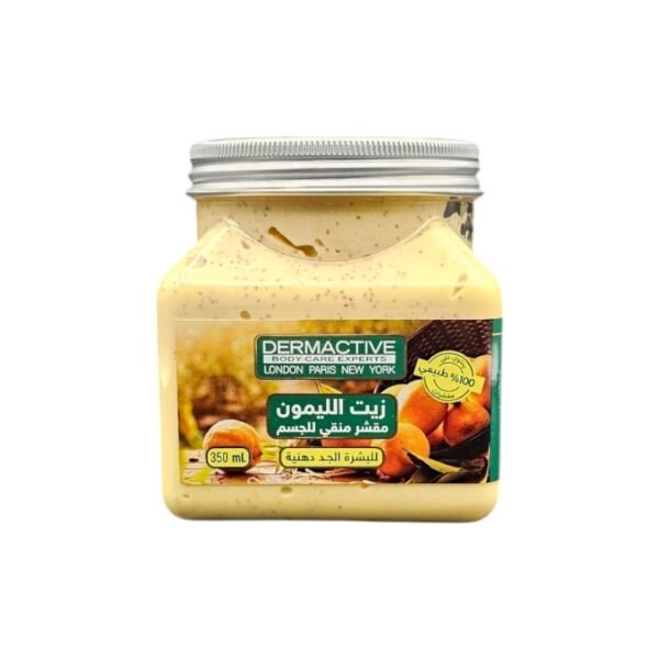 DERMACTIVE GOMMAGE CORPS CITRON 350ML *JAUNE*