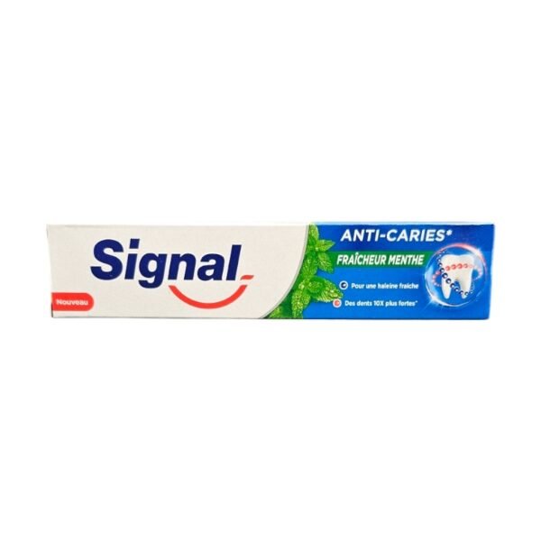SIGNAL DENTIFRICE ANTI CARIES FRAICHEUR MENTHE 50ML