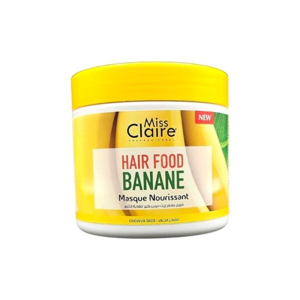 MISS CLAIR MASQUE HAIR FOOD BANANE 400ML *JAUNE*