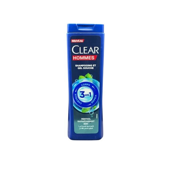 CLEAR SHP & GELD 3EN1 MENTHOL 360ML