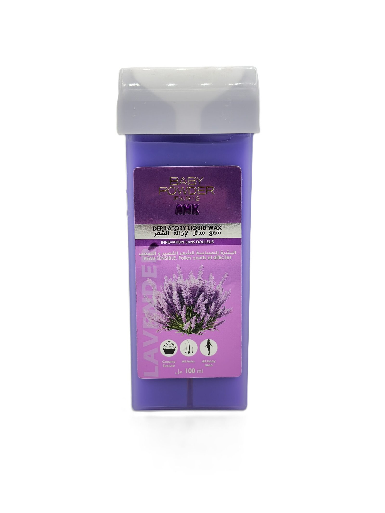 Photo00375392 BABY POWDER CIRE CARTOUCHE LAVENDER 100ML – Image 1