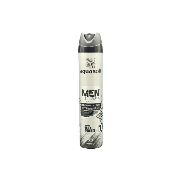 AQUASOFT DEO MEN INVISIBLE DRY 200ML