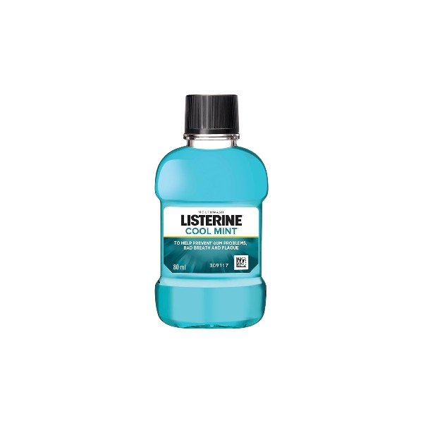 LISTERINE COOL MINT BAIN DE BOUCHE 80ML *TURK*