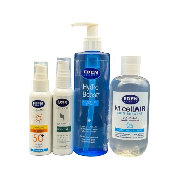 EDEN PACK PEAU SECHE ET SENSIBLE  4PCS