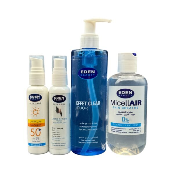 EDEN PACK PEAUX MIXTES ET GRASSES 4PCS