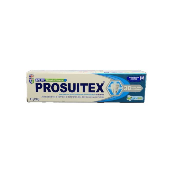 PROSUITEX DENTIFRICE 3D BLANCHEUR 100G