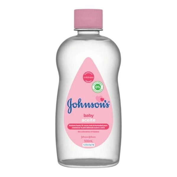 JOHNSONS HUILE BEBE ACEITE/OLEO 300ML *ROSE*