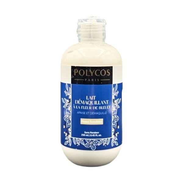 POLYCOS LAIT DEMAQUILLANT FLEUR DE BLEUET 250ML *BLEU*