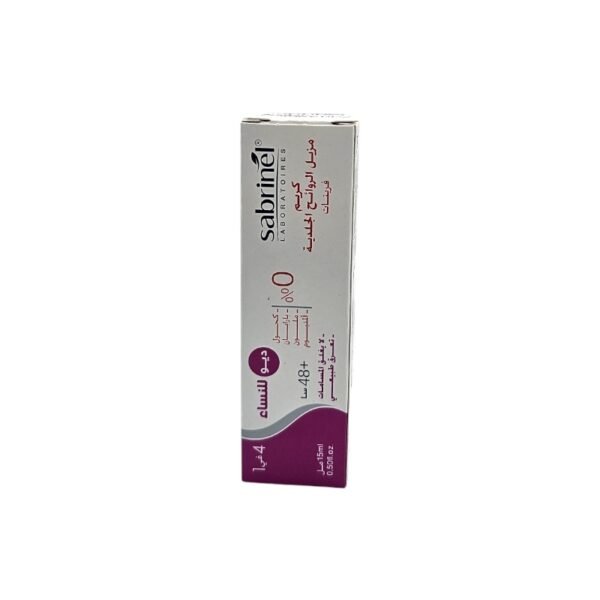 SABRINEL CREME DEO EVIDENCE F 15ML