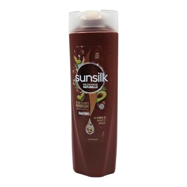 SUNSILK SHP BEURRE KARITE NOURRISSANT 180ML