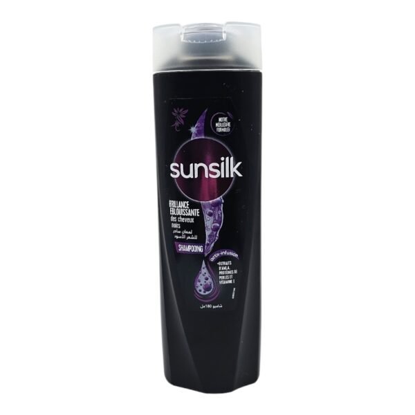 SUNSILK SHP BRILLANCE 180ML *NOIR*