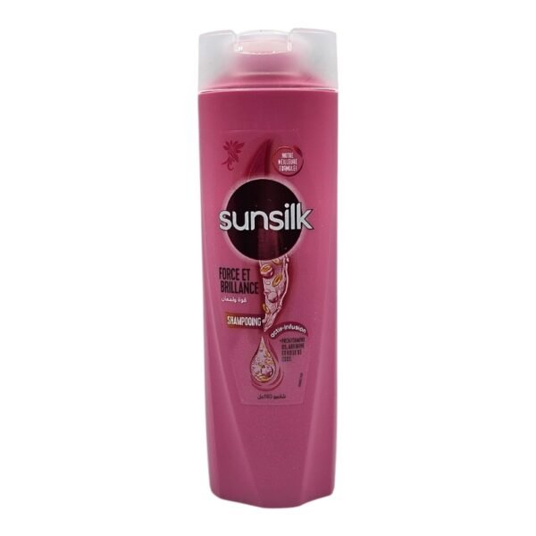 SUNSILK SHP FORCE ET BRILLANCE 180ML *ROSE*