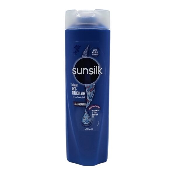 SUNSILK SHP ANTI PELLICULAIRE 180ML *BLEU*
