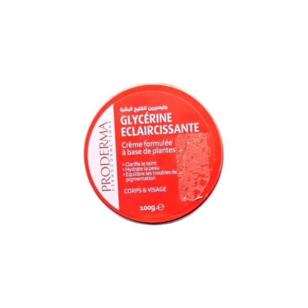 PRODERMA CREME GLYCERINE 100G *POT*