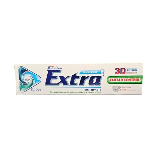 NATURA PRO EXTRA DENTIFRICE 3D TACHE CONTROL 100G