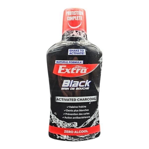 NATURA PRO EXTRA BAIN BOUCHE BLACK 500ML