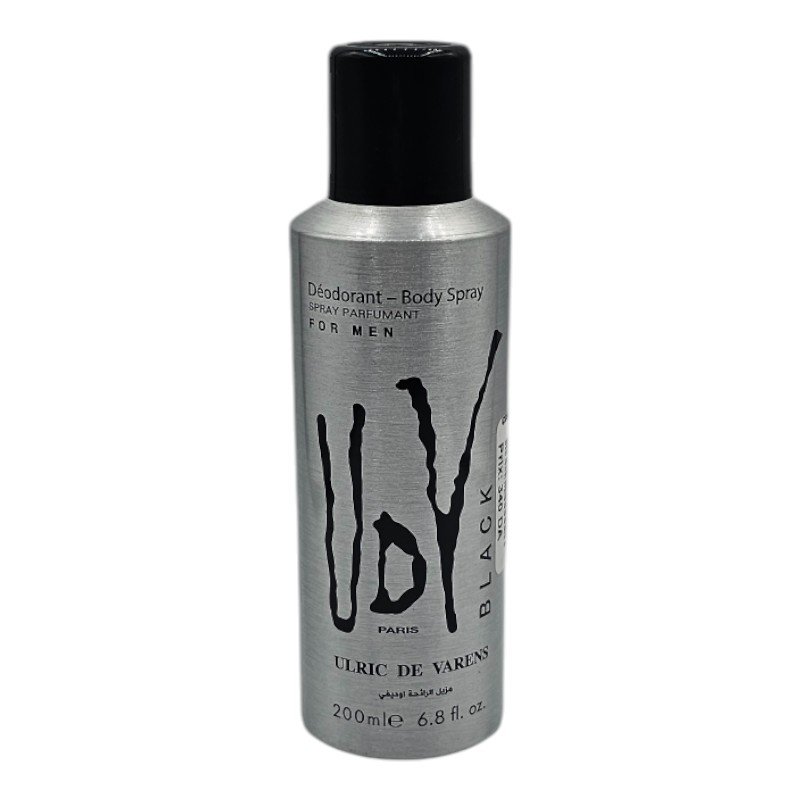Photo00377733 UDV DEO BLACK 200ML – Image 1
