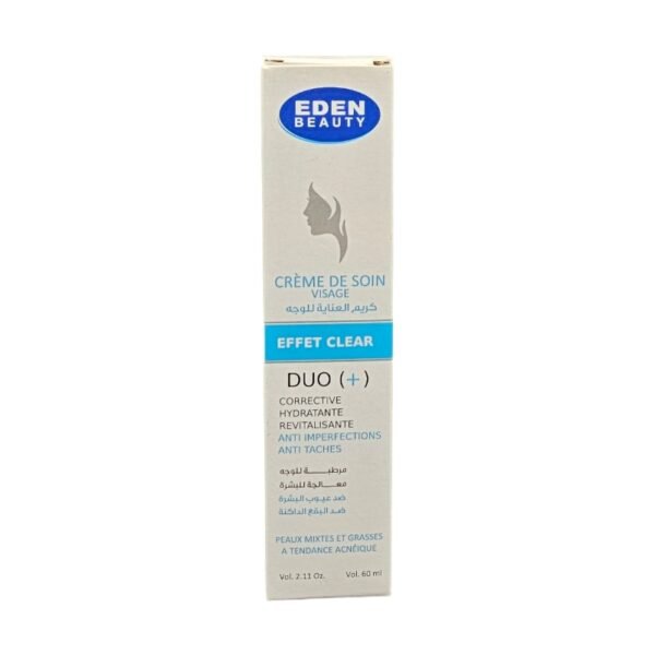 EDEN BEAUTY CREME SOIN EFFET CLEAR 60ML