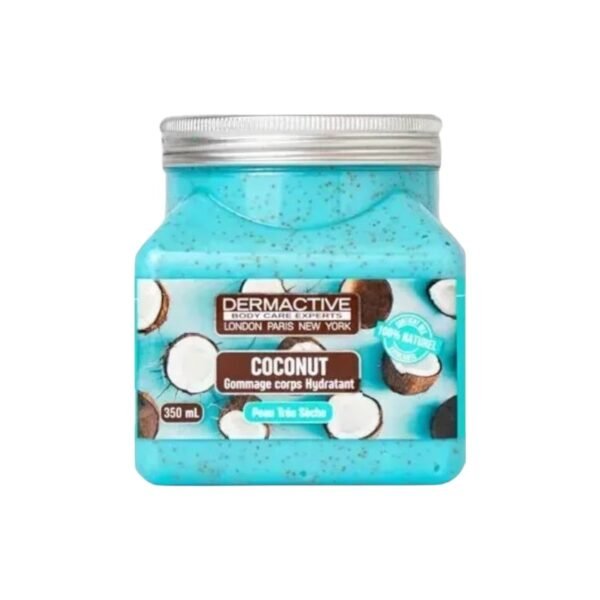 DERMACTIVE GOMMAGE CORPS HUILE DE COCO 350ML *BLEU*