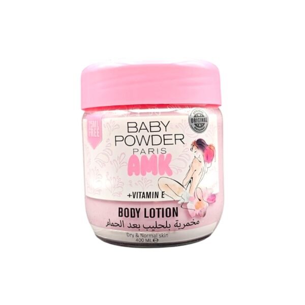 BABY POWDER BODY LOTION 400ML *ROSE*