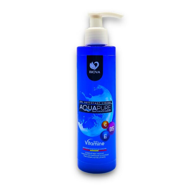 BIOVA GEL NETTOYANT AQUAPURE 200ML *BLEU*